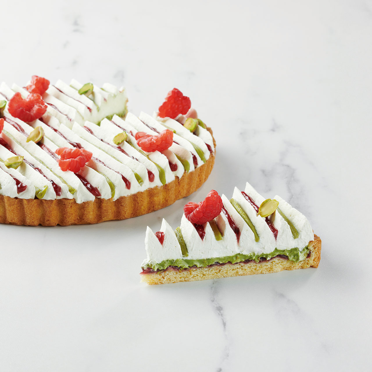 TARTE RISCADA DE PISTÁCIO
